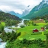挪威Norway 4K - 风景优美的舒缓音乐电影 Scenic Relaxation Film with Calmin