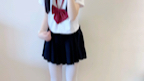 It's a sailor suit today.