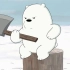 白 熊 老 公 论北极熊是如何逃出北极的