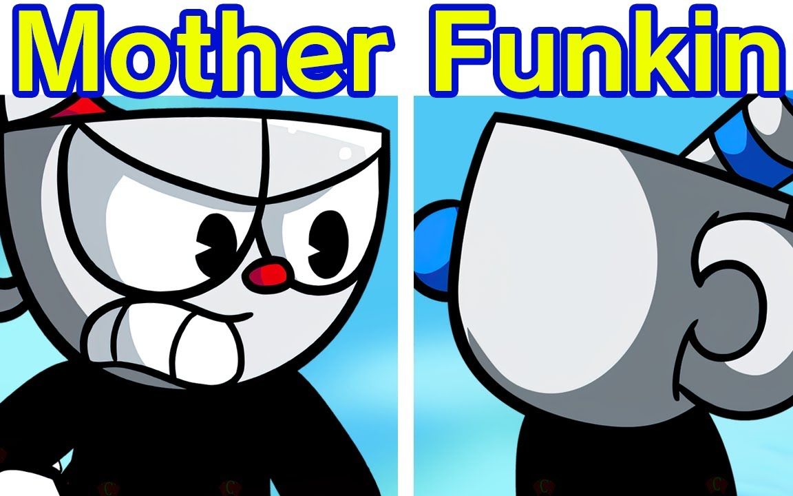 Friday Night Funkin' VS YOU IS A Mother Funkin _ Cuphead Meme (FNF Mod_Hard)
