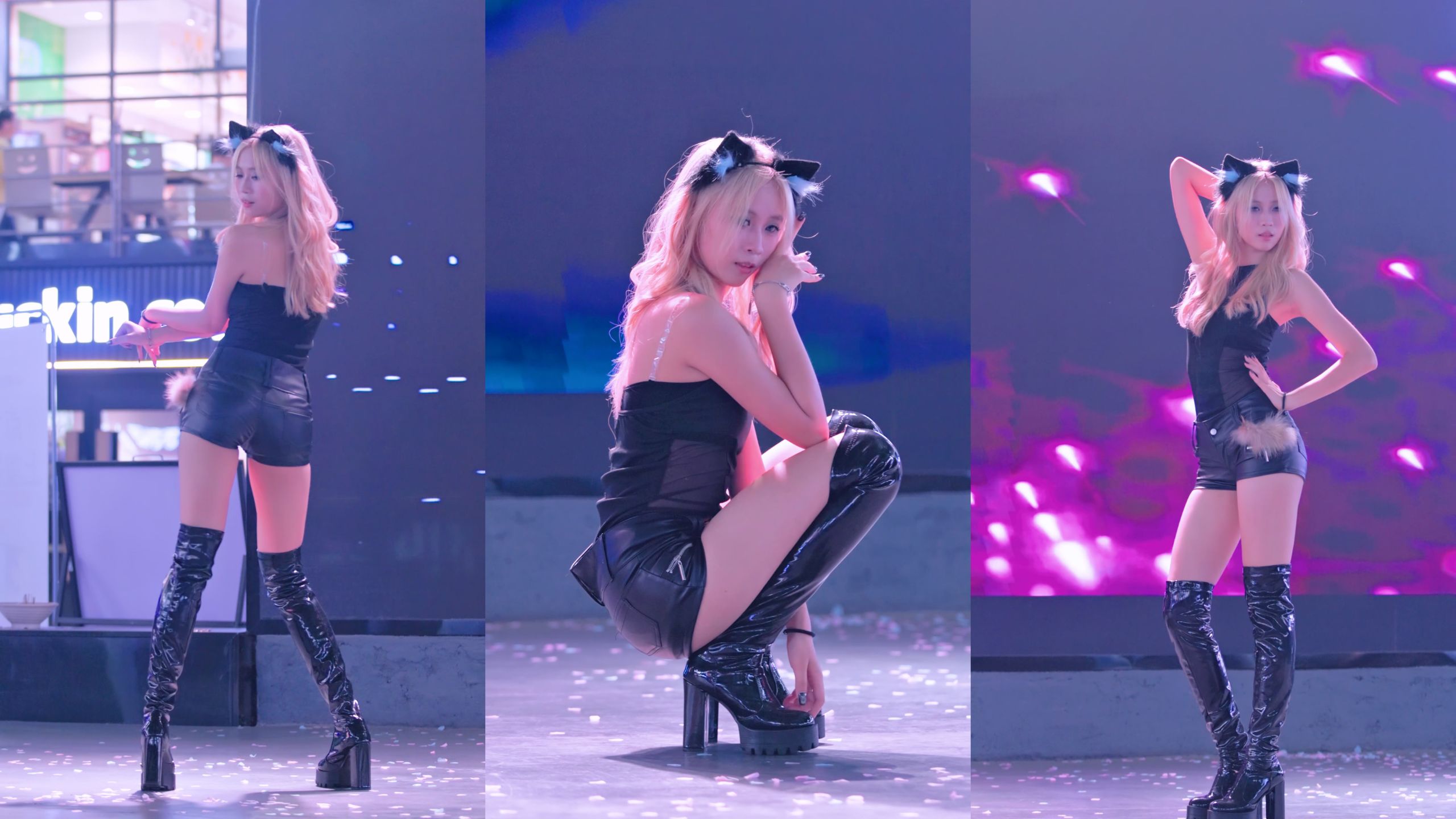 学校里的野猫见到都会跟着摇两下丨AOA - Like a Cat (猫步轻俏) 路演直拍丨广财舞协随舞【七弦】