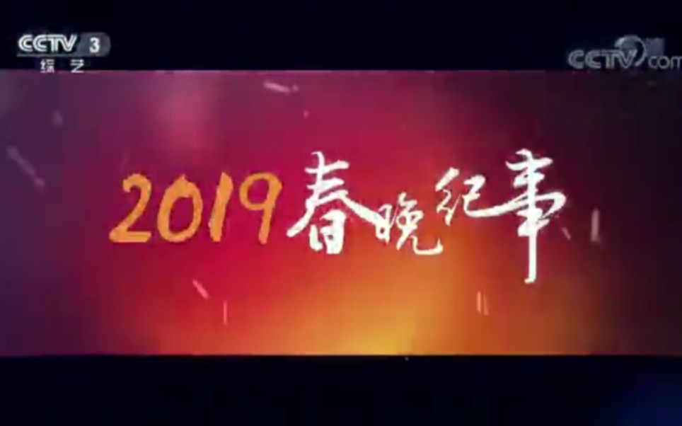 2019年总台春晚幕后纪事(CCTV3播出版)哔哩哔哩bilibili