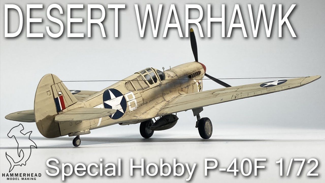 Special Hobby 1/72 P-40F 战斗机模型制作Full Build
