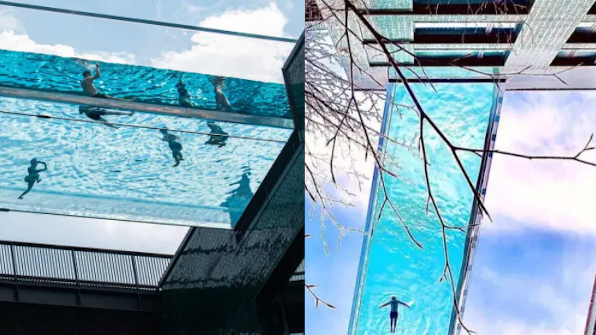 奢华空中玻璃泳池被豪宅业主集体嫌弃，每天保养费4千却不能游泳