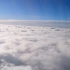 飞机窗外看到的云朵美美哒