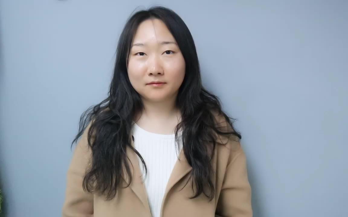 圆脸女生长发剪短发全过程 成功的get到一款适合圆脸的减龄小短发