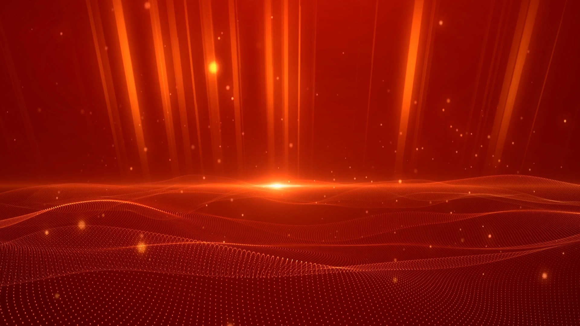 中国红 大气中国风开场片头背景素材，震撼片头素材。