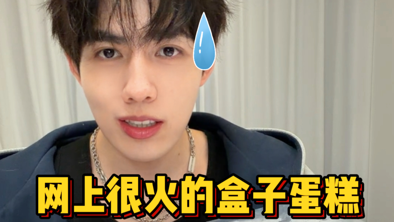 网上很火的盒子蛋糕真的好吃吗…