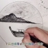 木船风景画，跟着小贝一笔一画，画出属于自己的木船风景画