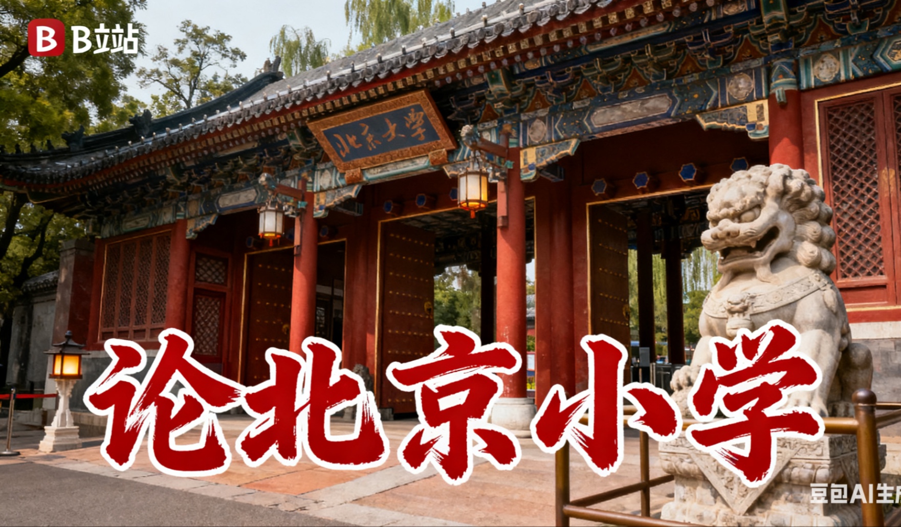 北京小学有多享福？不妨看完这条视频