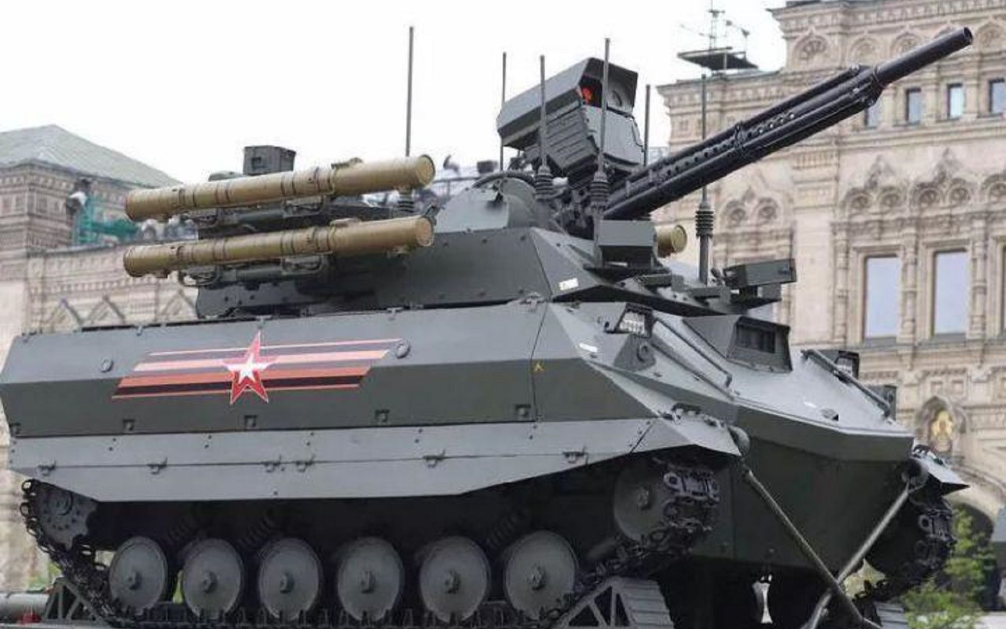 俄罗斯的骄傲，普京的新玩具“天王星-9无人战车”