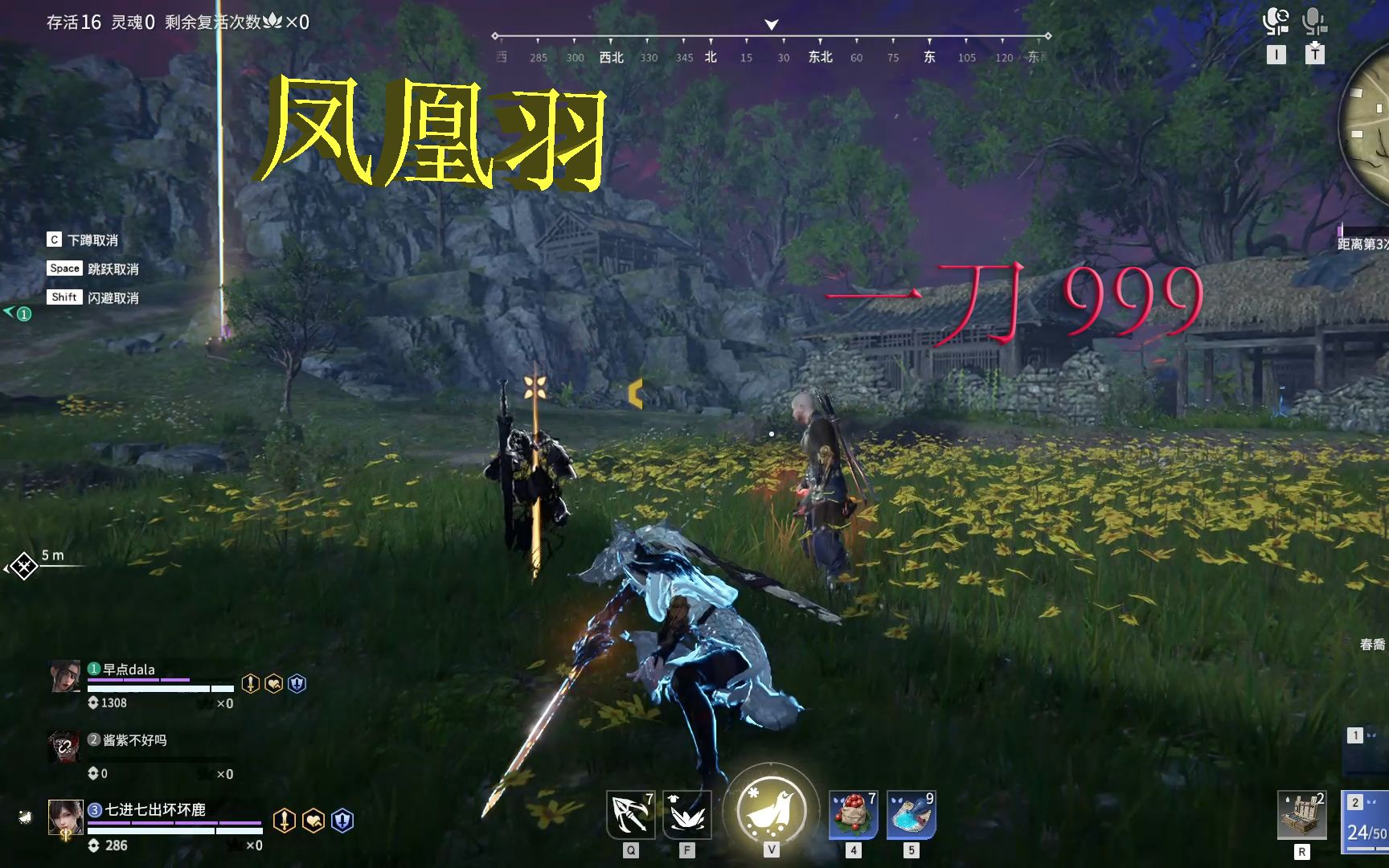 永劫无间凤凰羽一刀999纵享丝滑