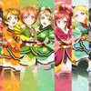 μ'sX甜橙少女舞蹈及背景对比