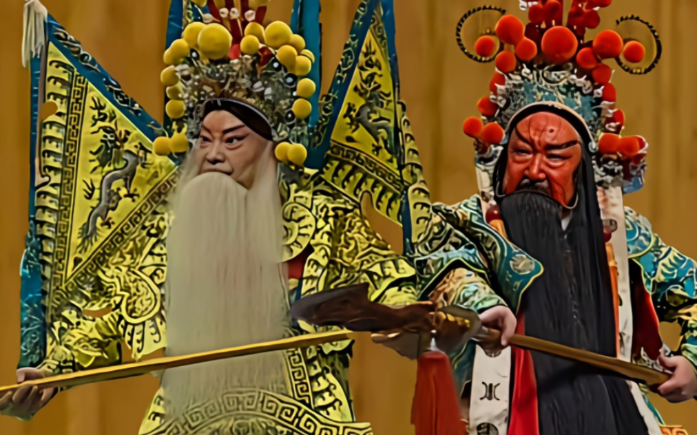 父子同台——京剧《战长沙》唱段“黄忠老将听端详”（高清）