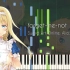 刀剑神域 Alicization ED2 forget-me-not synthesia 钢琴 纯音乐 伴奏