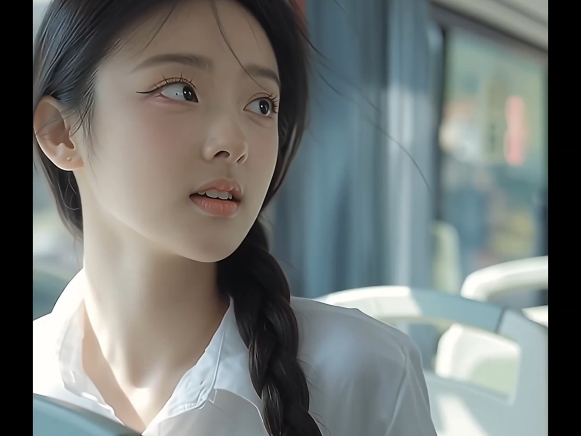 AI制作 公交偶遇2