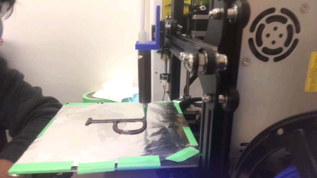 3D打印机改装巧克力食品打印机了