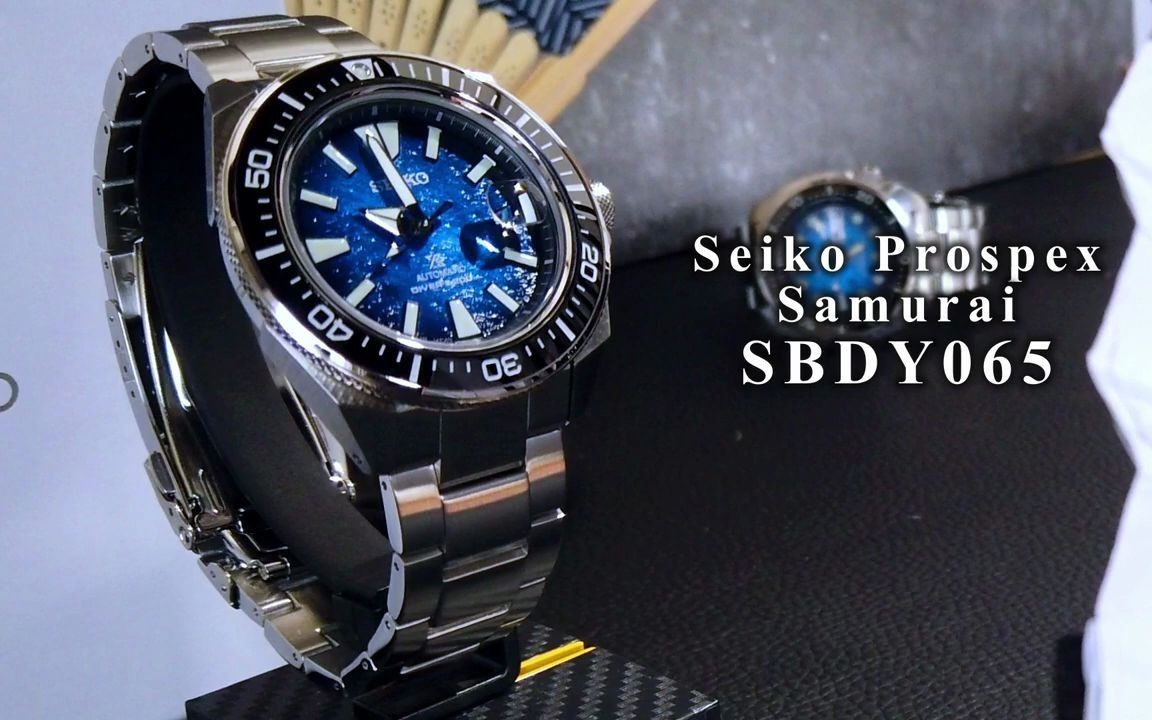 新表上手】【日式英语】Seiko SBDY065/SRPE33K1 samurai上手测评_哔哩哔哩_bilibili