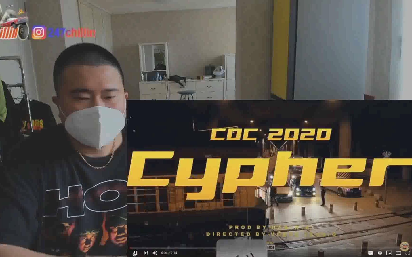 韩国rapper看CDC 成都集团2020cypher后的反应！！
