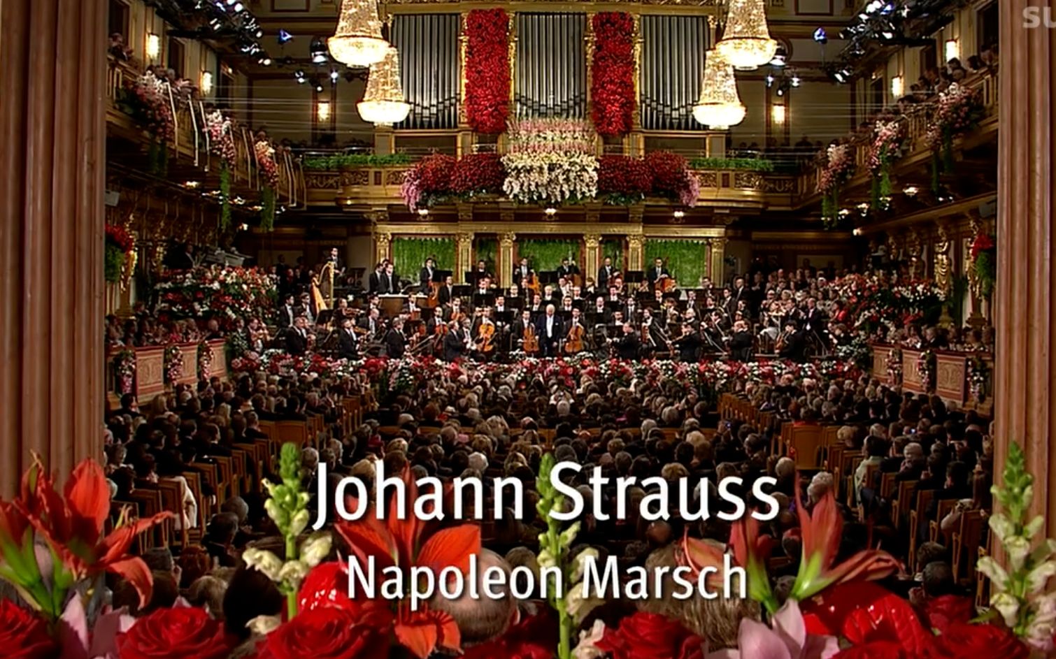 【超清4K】拿破仑进行曲 Napoleon Marsch,Op.156（2008年维也纳新年音乐会）