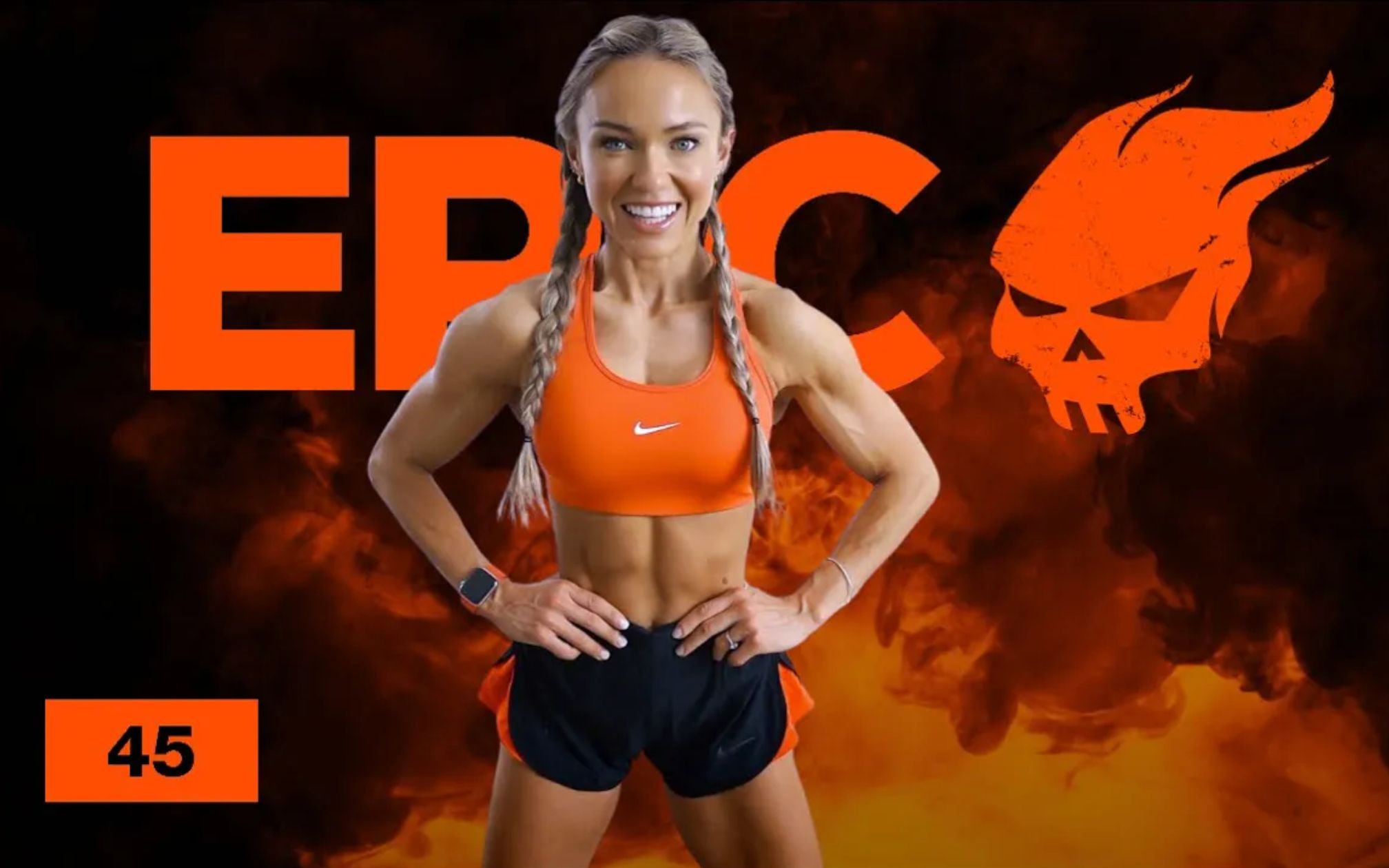 【Caroline Girvan】30分钟全身 HIIT有氧运动｜ 30 Minute EMOM Full Body Cardio