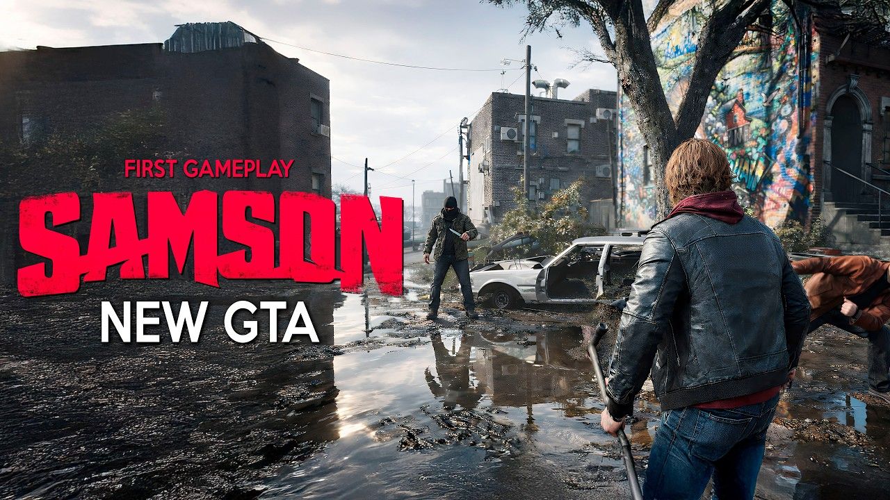 《萨姆森/SAMSON》完整战斗实机演示 | 由《正当防卫》系列开发商打造的全新2026年开放世界犯罪游戏，类似GTA