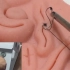 Laparoscopic suture training and technique