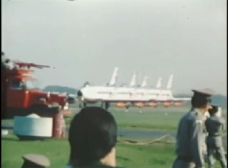 1973年国际航空展，疾风战斗机飞行表演已知唯一原声的录像带！我主页有这架疾风后续的视频