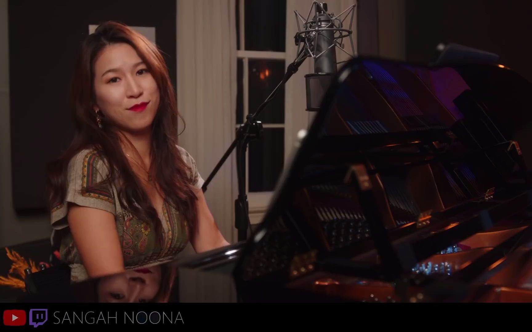 【Sangah Noona】爵士钢琴即兴演奏 My Way (Frank Sinatra)_哔哩哔哩_bilibili