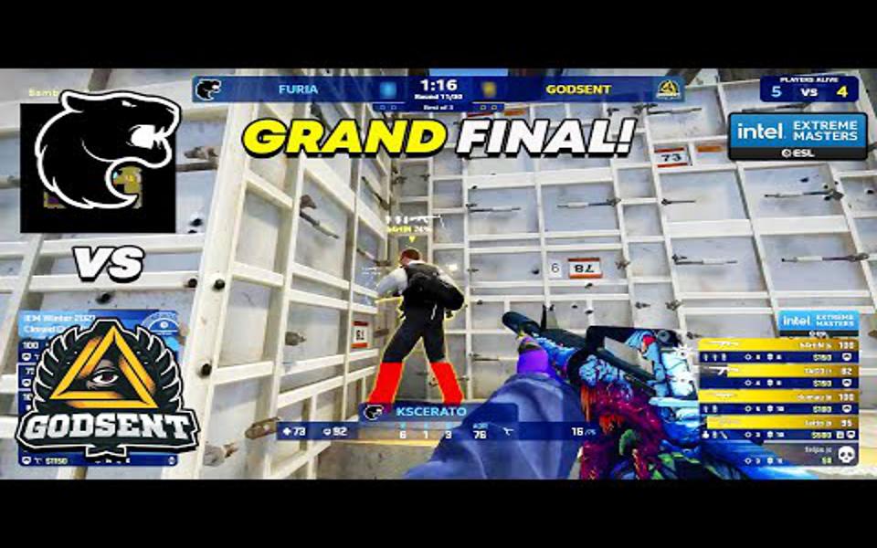 GRAND FINAL!  FURIA vs GODSENT  IEM Winter 2021  HIGHLIGHTS  CSGO哔哩哔哩bilibili