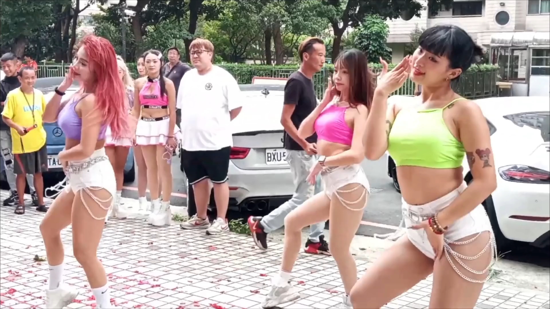 We're opening a new store and we're asking the sisters to come and dance.