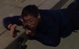 醉酒大叔路边实力rap