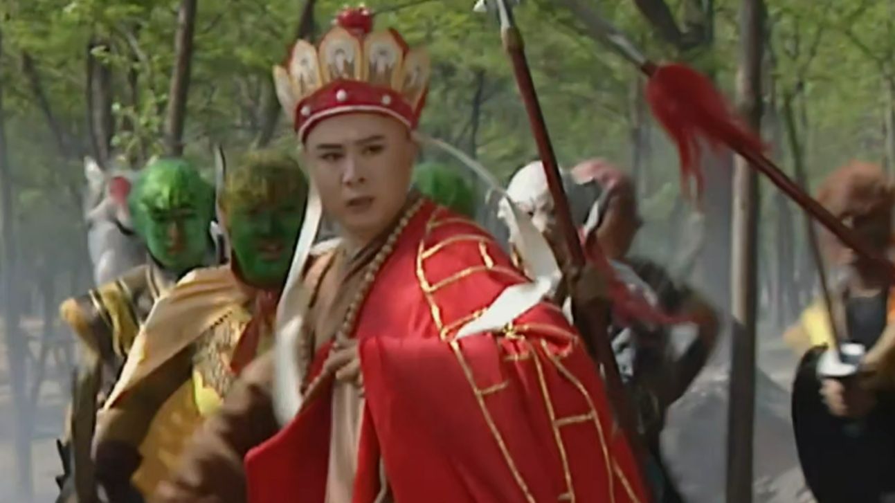 唐僧：留下我一人单挑小妖？