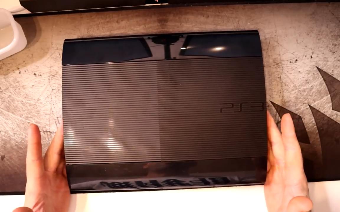 索尼Playstation3游戏机4000系列机型PS3游戏机拆解清洁教程-哔哩 