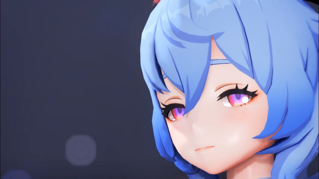 加班中甘雨的休闲时光🍵