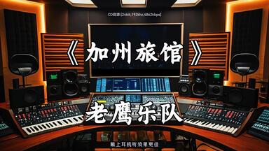【Hi-Res无损音质+神级现场】<em class="keyword">老鹰乐队</em>《<em class="keyword">加州旅馆</em>》百万豪装录音棚戴着耳机听