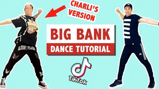 超帅卡点舞蹈《BIG BANK》，慢动作详细教学