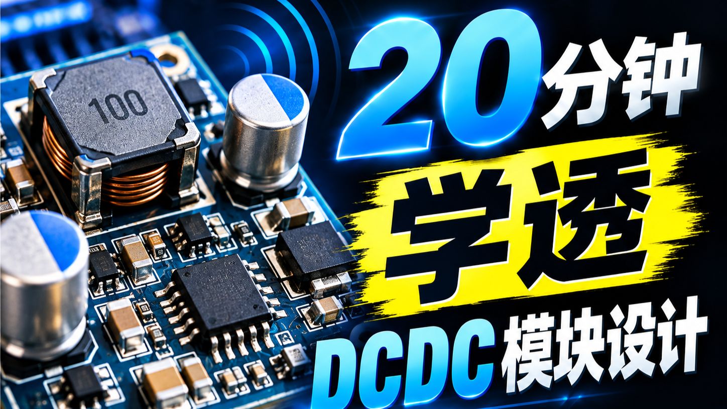 20分钟，学透 DCDC 模块设计！含12个布局布线技巧！