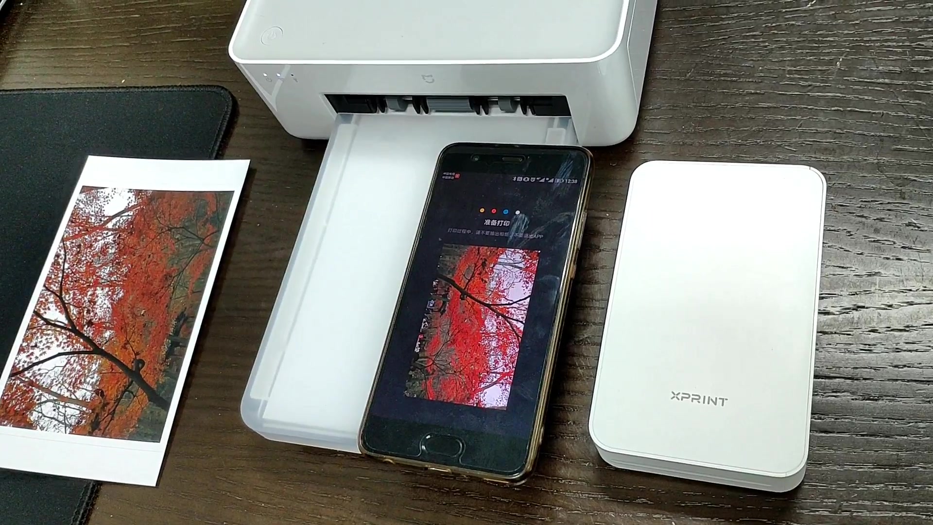 米家打印机开箱与极印打印机对比