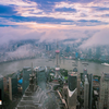 [4K] [POV] [云散步] [步行] [HDR] 上海环球金融中心100F观光厅 傍晚散步逛街