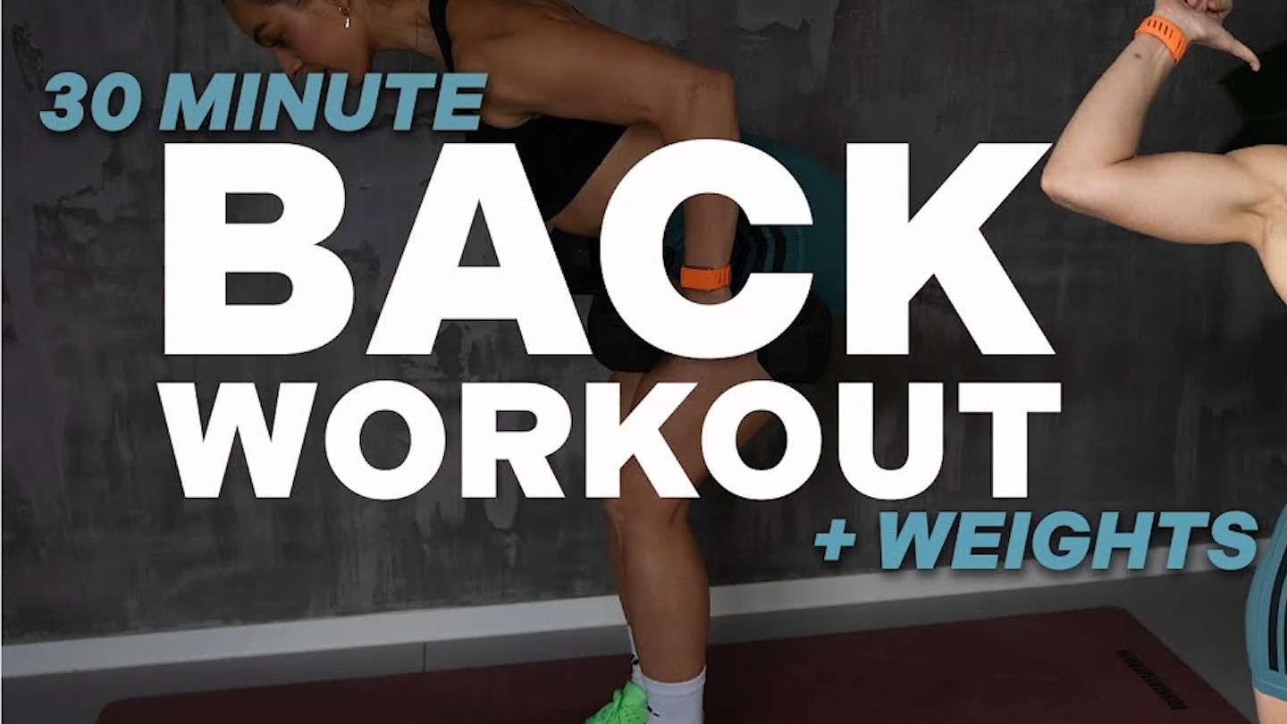 【kaykay】30分钟哑铃背部力量训练.上半身力量.