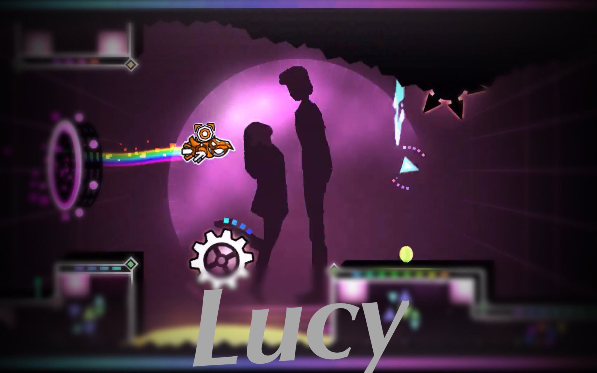 【几何冲刺】超美的日常关卡! Lucy