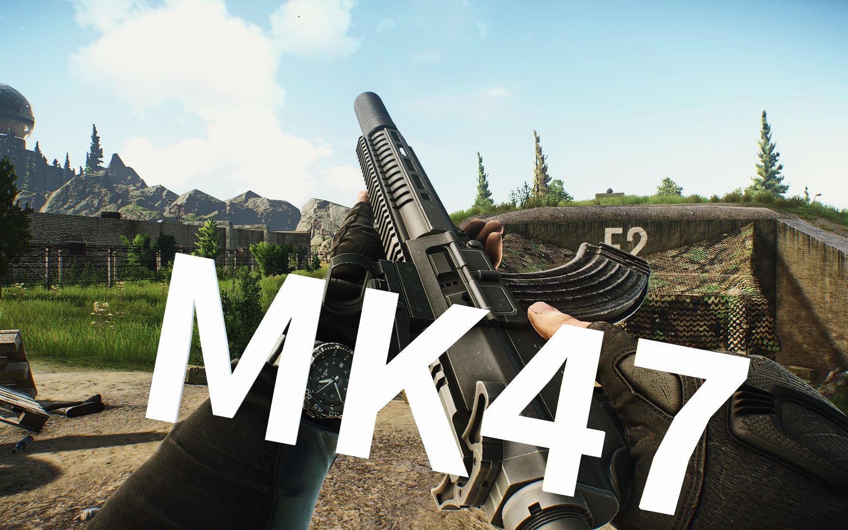 逃离塔科夫，新枪MK47介绍+动作检视