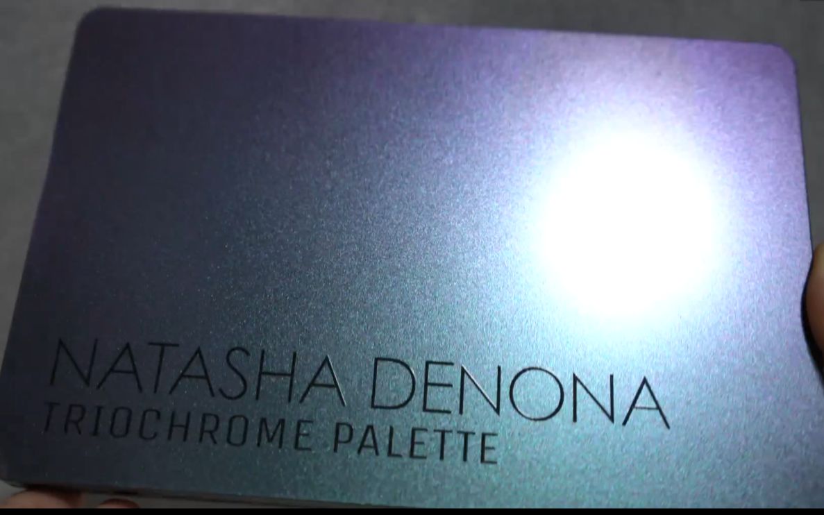 试新品】Natasha Denona 2020新品Triochrome Palette 变色龙眼影盘试色