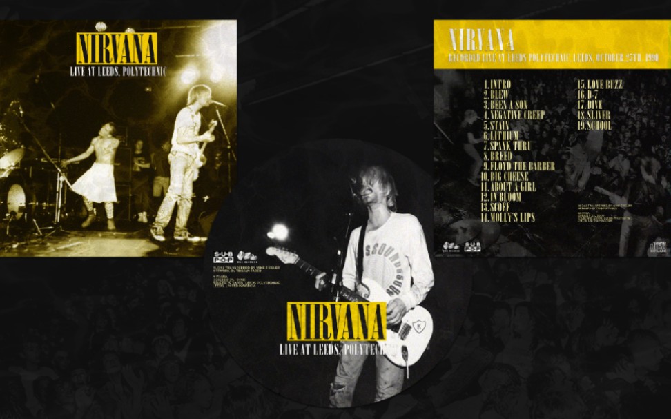 Nirvana - Live On Leeds Polytechnic 1990 英国利兹 Leeds UK 4K60FPS