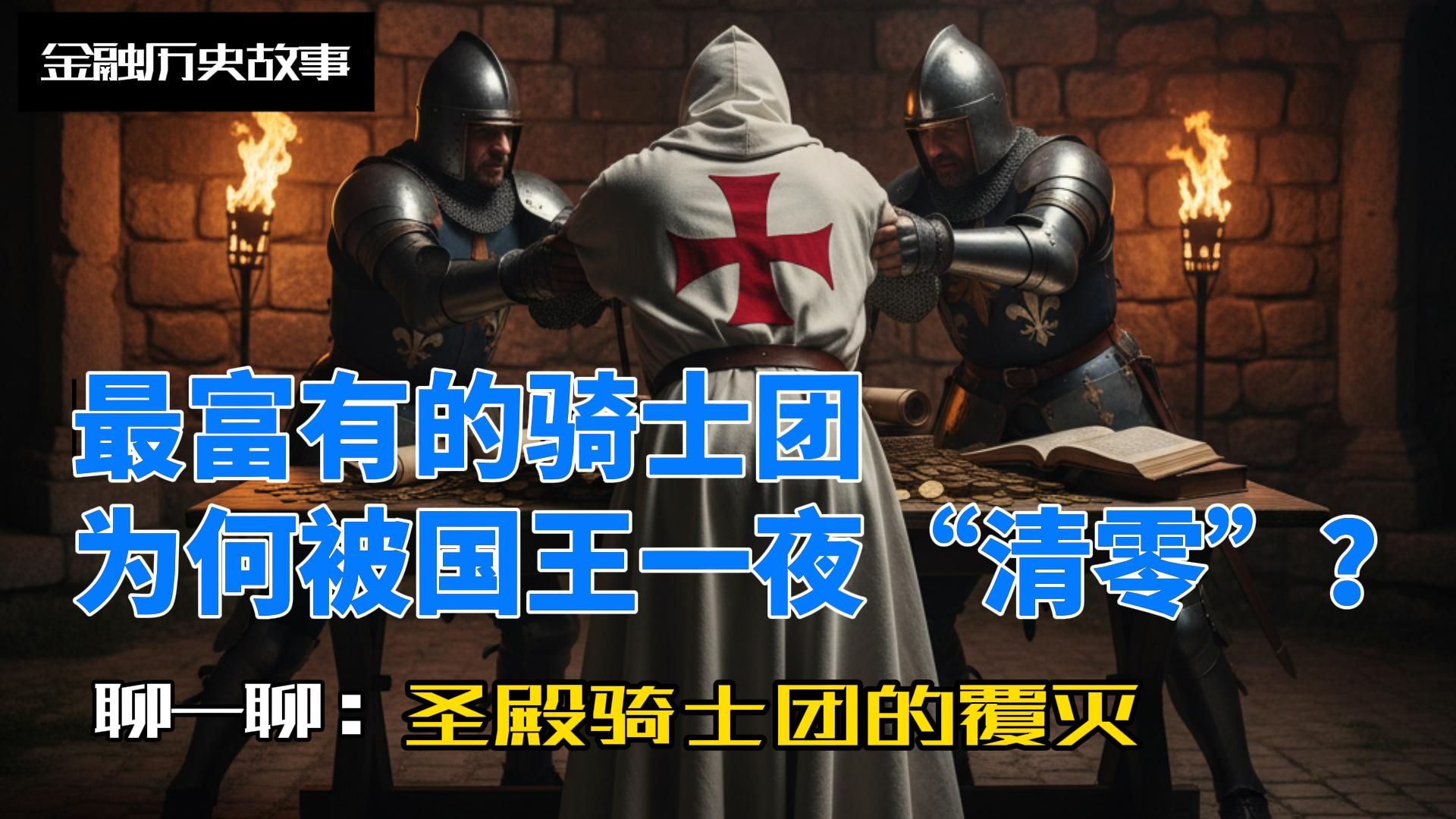 从中世纪“首富”到全员团灭，最富有的骑士团，为何被国王一夜“清零”？