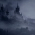 【白噪音】东欧边境迷雾中的中世纪城堡 群山环绕 黑暗暴风雪氛围 缓解焦虑｜呼啸的风声 下雪声