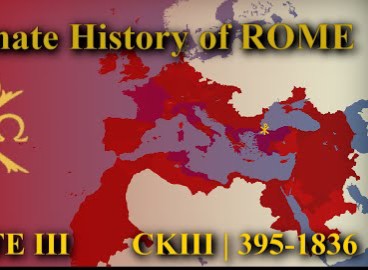【架空历史地图】罗马帝国（395 - 1836）