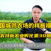 一个城郊生态农场的样板模式，打造了：生态农业+种养结合+创业孵化+流量运营+一二三产融合的新农业模式