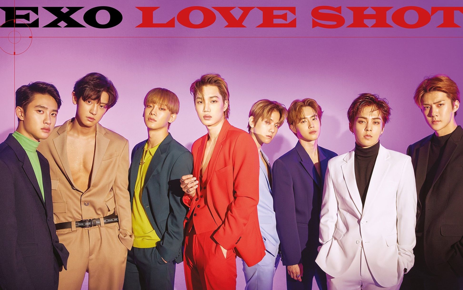 【exo/love shot 混剪/一秒换装】